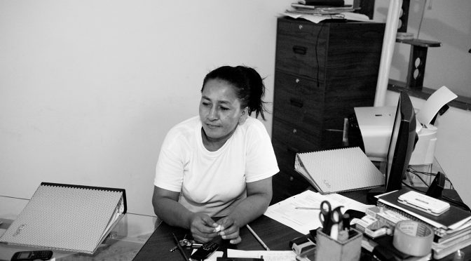 Lilia Peña, una berraca de defensora